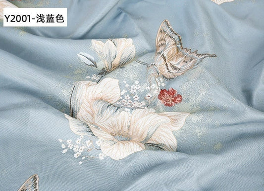 Butterfly Jacquard Fabric: 57"W Polyester Sewing Material