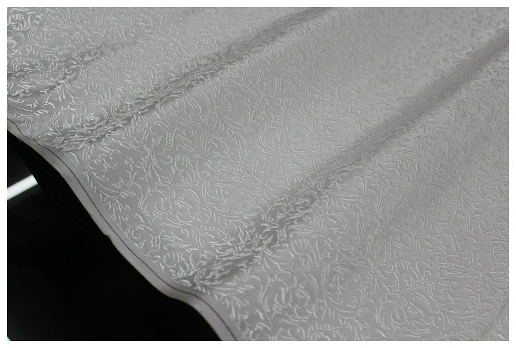 Metallic Paisley Brocade Fabric: Chinese Jacquard, 29" Wide