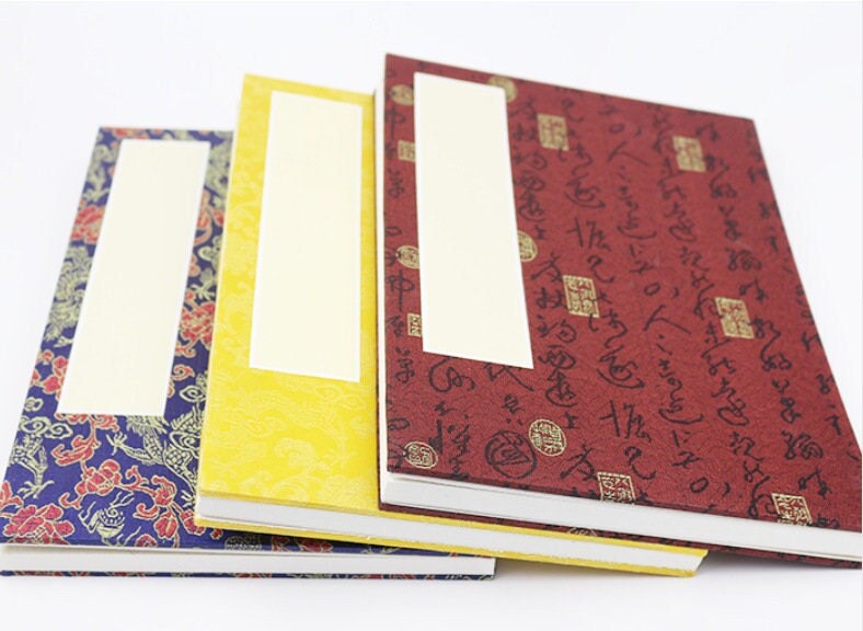 Chinese Calligraphy Silk Brocade Fabric: 59" Wide Rayon Upholstery