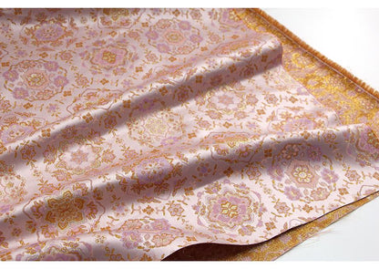 DunHuang Baoxiang Brocade Fabric: 59"W Tibetan Costume, Cheongsam, Upholstery