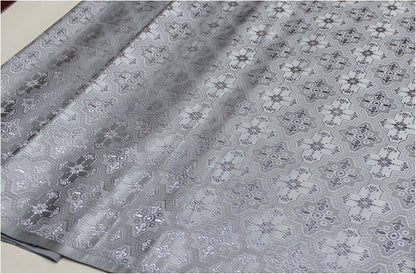 Plain Chinese Silk Brocade Fabric: Upholstery, Costume, Decor