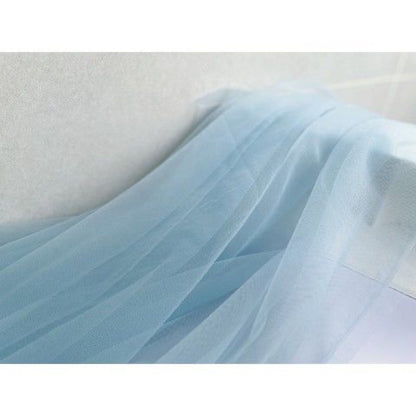 Tissu en maille polyester romantique, décoration de mariage, 150 cm de large, vendu au mètre