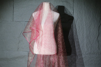 Tissu en maille pailletée, costume irisé, cosplay, vêtements de danse, 160 cm de large
