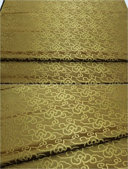 Cloud Brocade Fabric: Silk Rayon Jacquard, Costume Dress Material