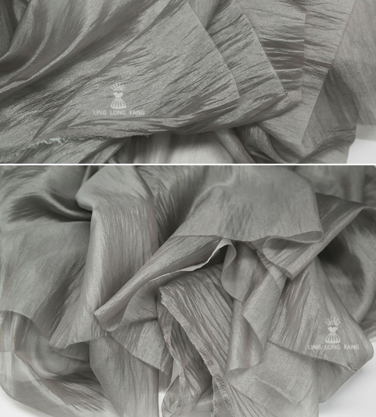 Shiny Rayon Fabric: Lightweight Pearlescent Material, 59" Wide