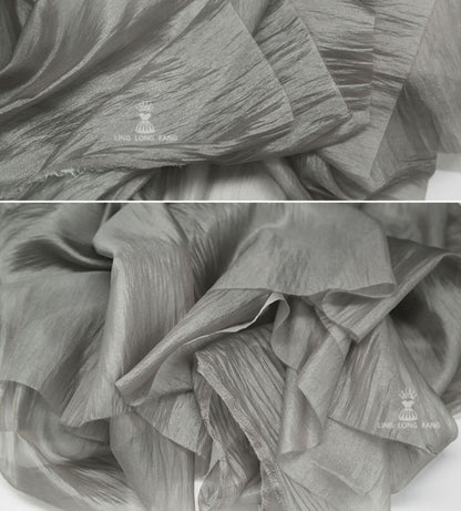 Shiny Rayon Fabric: Lightweight Pearlescent Material, 59" Wide