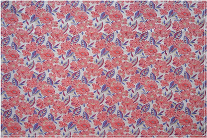 Reversible Jacquard Fabric: Japanese Floral Embossed Weave (59"W)