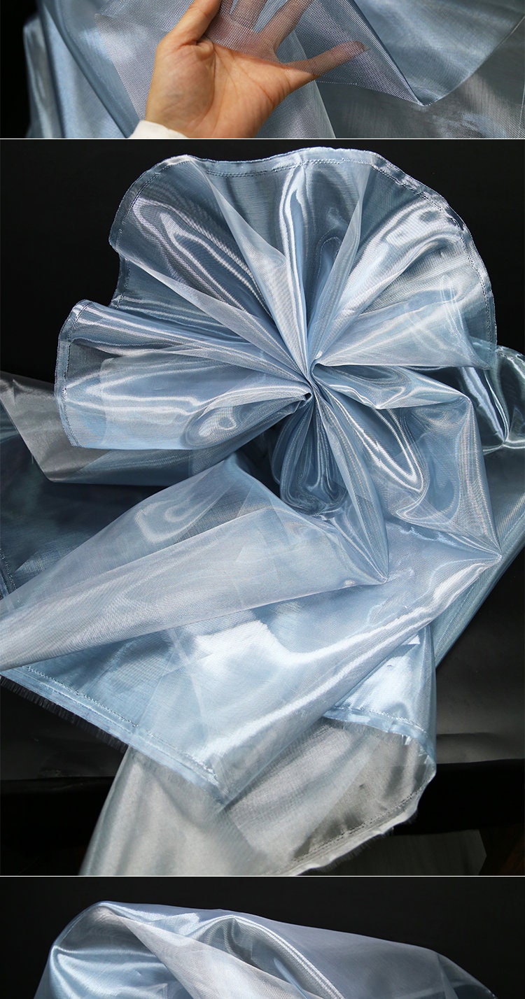 Metallic Two-Tone Stiff Organza Fabric - 54" Wide - Designer Crafts
