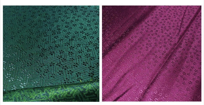 Gypsophila Brocade Fabric: Chinese Qipao Cheongsam Material (29.5" Wide)