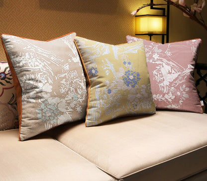 Tissu jacquard brocart oriental : Damas style palais (au mètre)