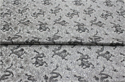 Dragon Flower Brocade Fabric: 59" Wide Rayon Sewing Quilting
