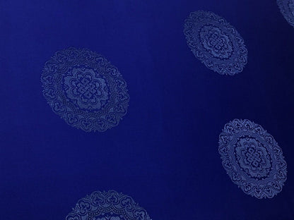 Tissu brocart de soie : style mongol-tibétain, largeur 75 cm, tissu cheongsam en rayonne