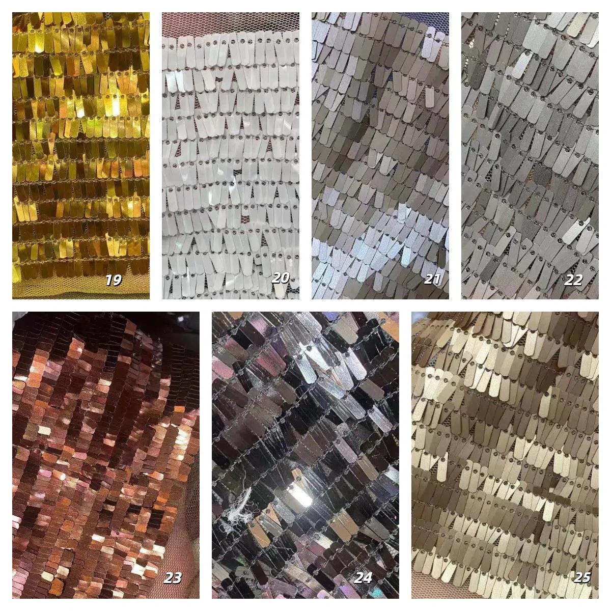 Multi-Color Sequin Mesh Fabric | Costume, Cosplay Material