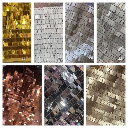 Multi-Color Sequin Mesh Fabric | Costume, Cosplay Material