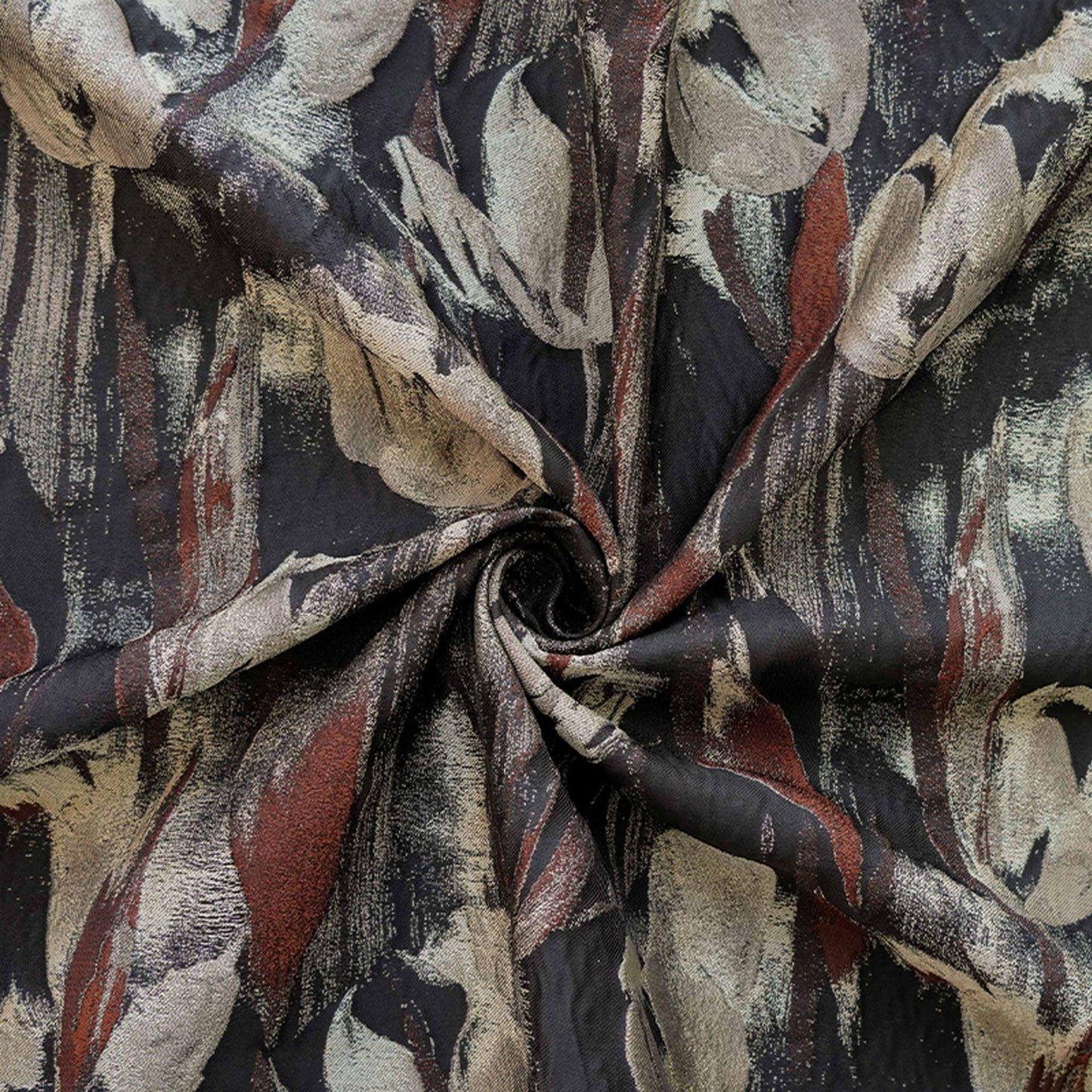 Tissu Jacquard Daisy : Ameublement et couture style rétro (57 po de largeur)