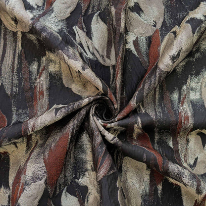 Tissu Jacquard Daisy : Ameublement et couture style rétro (57 po de largeur)