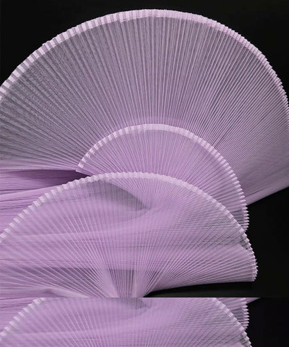 Pleated Organza Tulle Fabric: Stiff Yarn, 63" Wide Designer Material