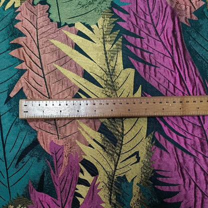 Tissu jacquard à plumes : matelassage texturé 3D, pour la couture d’ameublement, largeur 140 cm