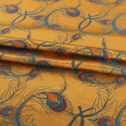 Tissu jacquard damassé tibétain : 140 cm de large, mélange de rayonne, pour costumes et décoration