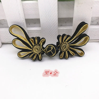 Handmade 9colors fabric Sewing Fastener Chinese Closure Knot Cheongsam Frog Buttons