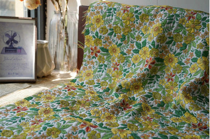 Tissu jacquard à motifs floraux : tissu d'ameublement rétro 3D, tissu pour la confection de robes de bal