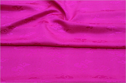 Cloud Brocade Fabric: Silk Rayon Jacquard, Costume Dress Material