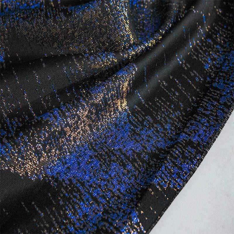 Galaxy Jacquard Fabric: 3D Gold Thread, 59" Wide, Costume & Decor