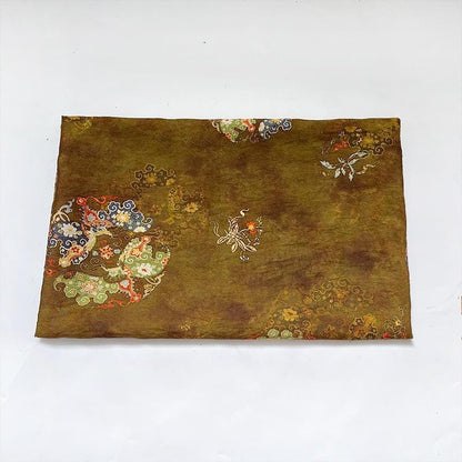 Tissu Tencel à motif Bouddha de Dunhuang : ameublement, écharpe et rideaux de style asiatique
