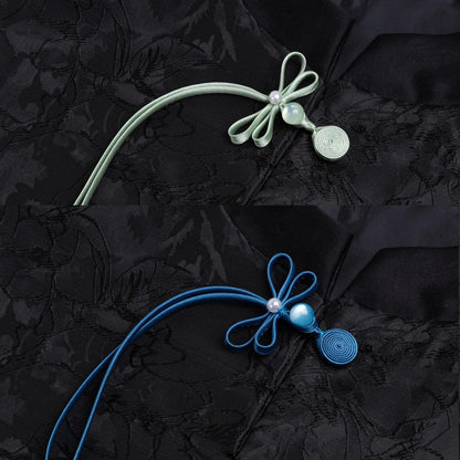 Handmade Chinese Knot Frog Closures: Satin Cheongsam Buttons