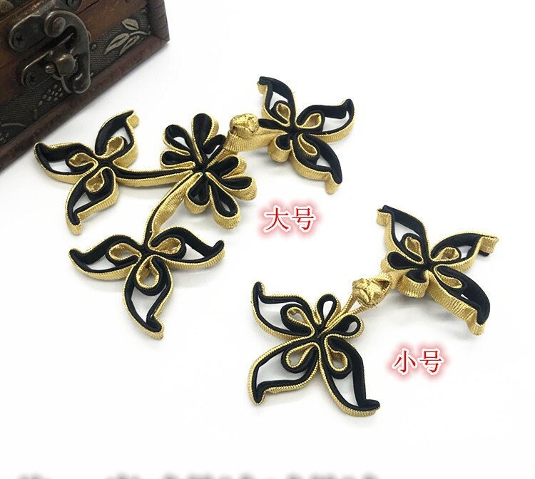 Handmade Chinese Knot Buttons: Cheongsam Sewing Fasteners
