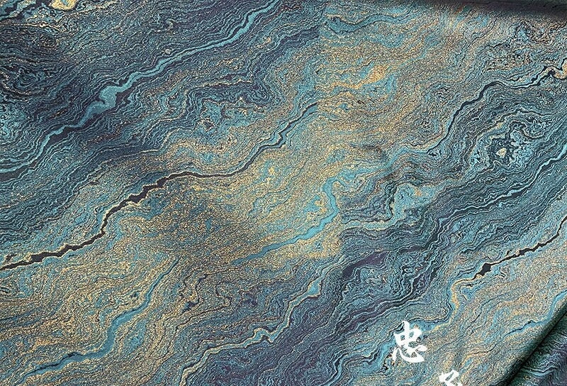 Galaxy Jacquard Fabric: 3D Gold Thread Upholstery, Costume, Decor - 56" Wide