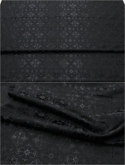 Plain Chinese Silk Brocade Fabric: Upholstery, Costume, Decor