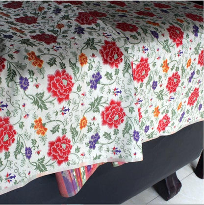 Floral Brocade Fabric: 56" Wide Jacquard Polyester, Cheongsam Qipao Material