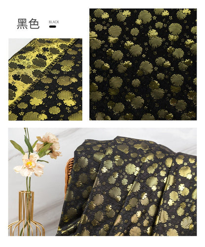 Metallic Paisley Brocade Fabric: 59" Wide Chinese Jacquard