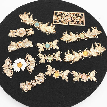 Metal Cheongsam Buttons: Chinese Knot Closures, Sewing Fasteners