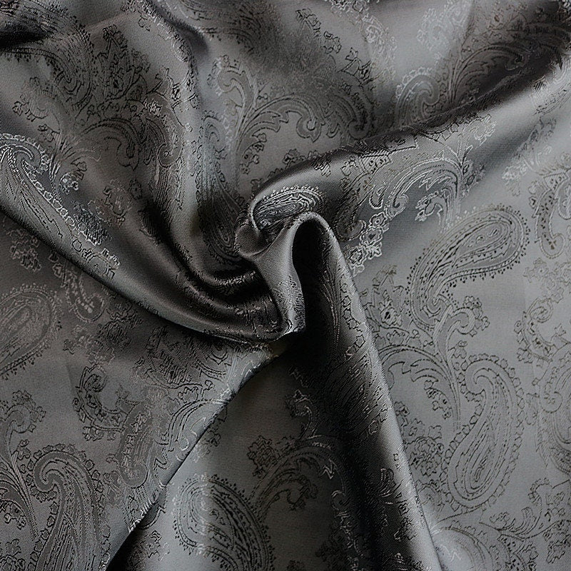 Nishijin Woven Brocade Fabric: Gold Thread Jacquard Silk, 57" Wide