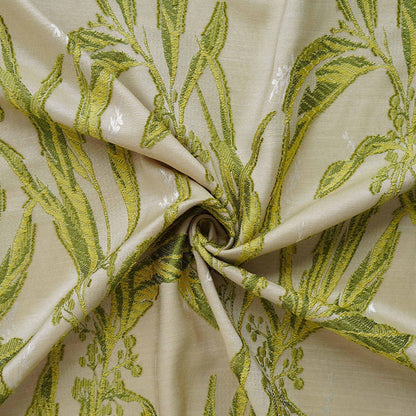 Vintage Lily of the Valley Jacquard Fabric: 59" Wide, Upholstery & Costume