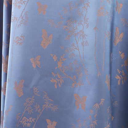 Two-Tone Jacquard Satin Fabric: 59"W Digital Print Rayon Blend