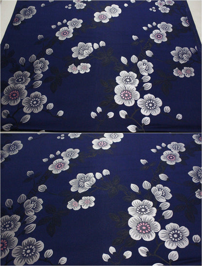 Plum Blossom Brocade Fabric: 29.5" Wide Silk Rayon Jacquard