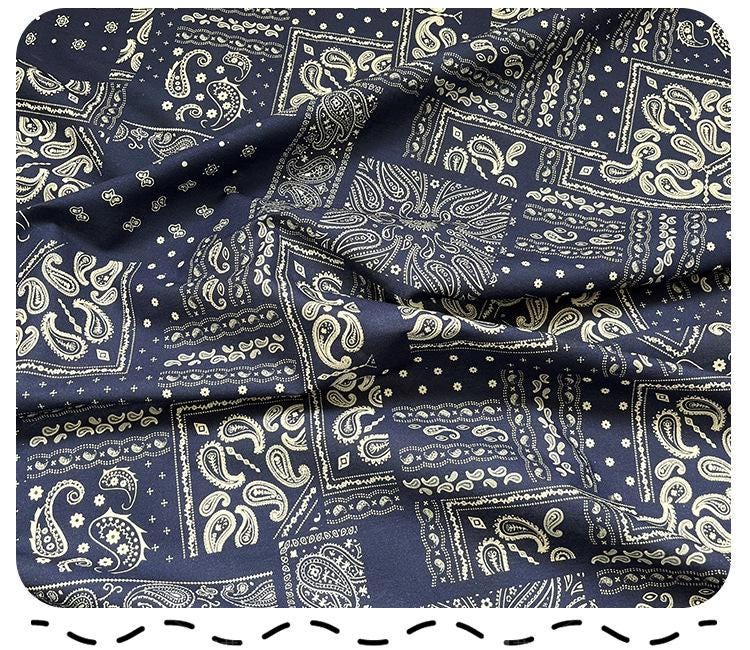 Hand Printed Cotton Sewing Fabric: Indian Dressmaking Material