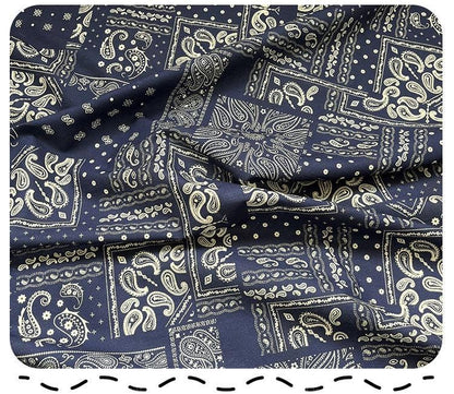 Hand Printed Cotton Sewing Fabric: Indian Dressmaking Material