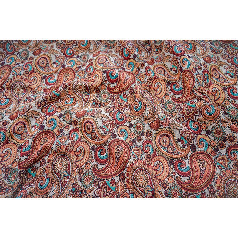 Palace Paisley Jacquard Fabric: Autumn Upholstery & Sewing, 59"W