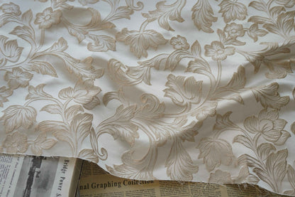 Palace Style Brocade Jacquard Fabric: 56"W Damask Upholstery