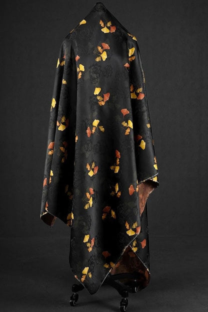 Ginkgo Rayon Shantung Fabric: Colorful Upholstery, Costume, & Decor