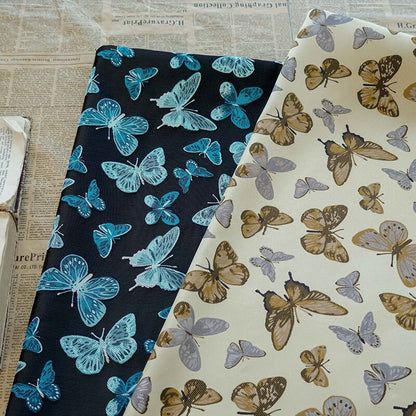 Butterfly Jacquard Fabric: Polyester Upholstery, Costume, Decor - 64" W