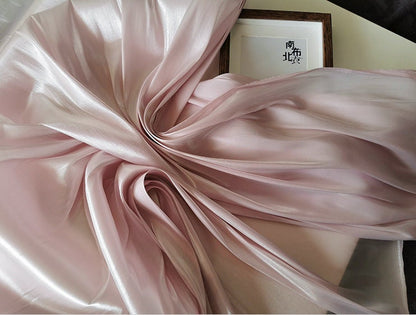 Luxury Silk Satin Fabric: 59"W Wedding Dress Sewing Fabric