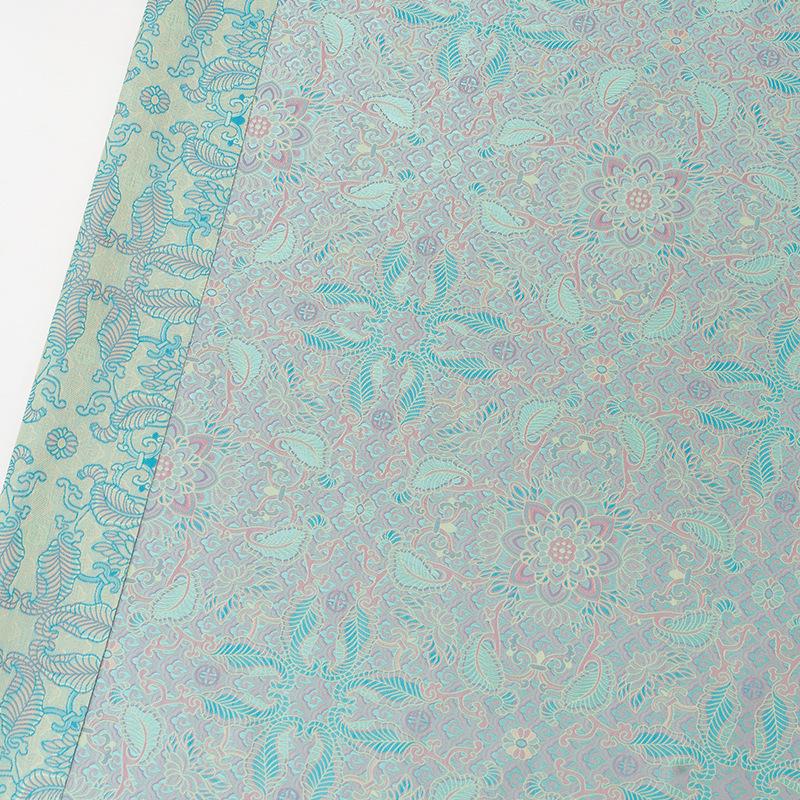 Song Brocade Fabric: Dunhuang Pattern Rayon, Emperor Robe Material - Poppylollipop