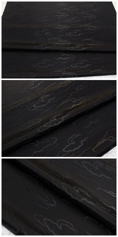 Cloud Brocade Jacquard Fabric: Colorful Costume Dress Material - By The Meter