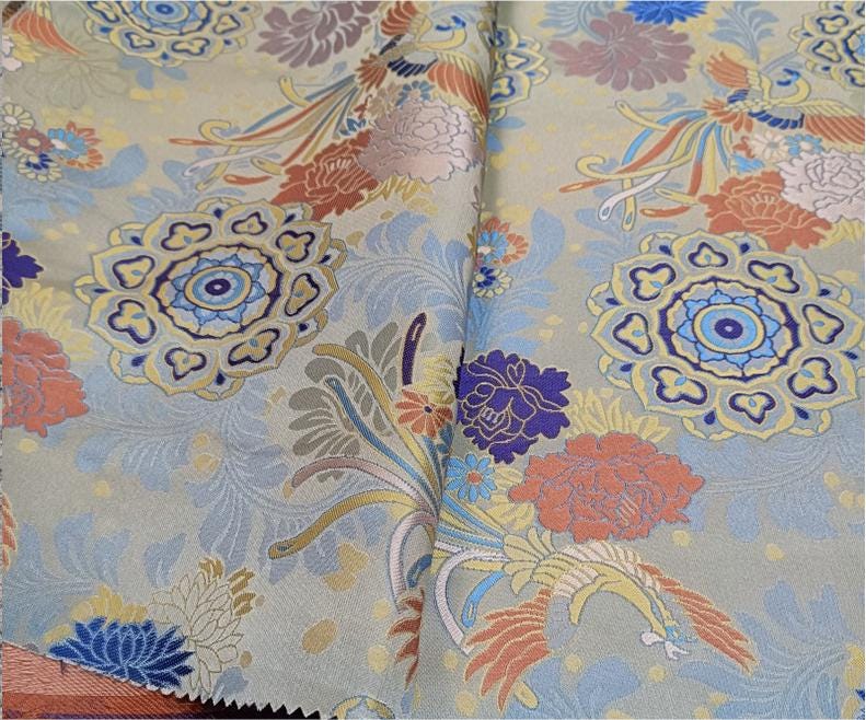 Palace Style Brocade Jacquard Fabric: Damask Upholstery, Costume & Decor