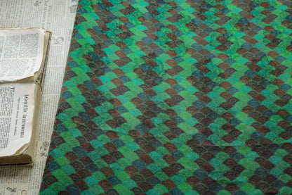 Tissu satin de soie thé : 142 cm de large, motif inversé en rayonne - Couture, costumes, décoration